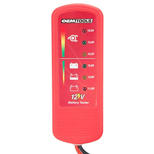 Battery Load Tester and Voltage Meter with Alternator Testing