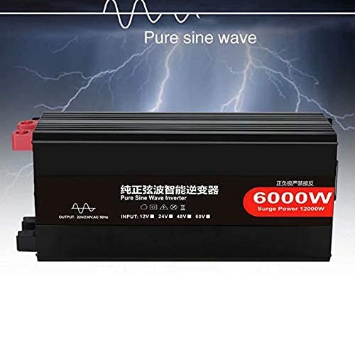 LCD Solar Power Inverter 48V to 110V with Dual AC Outlets