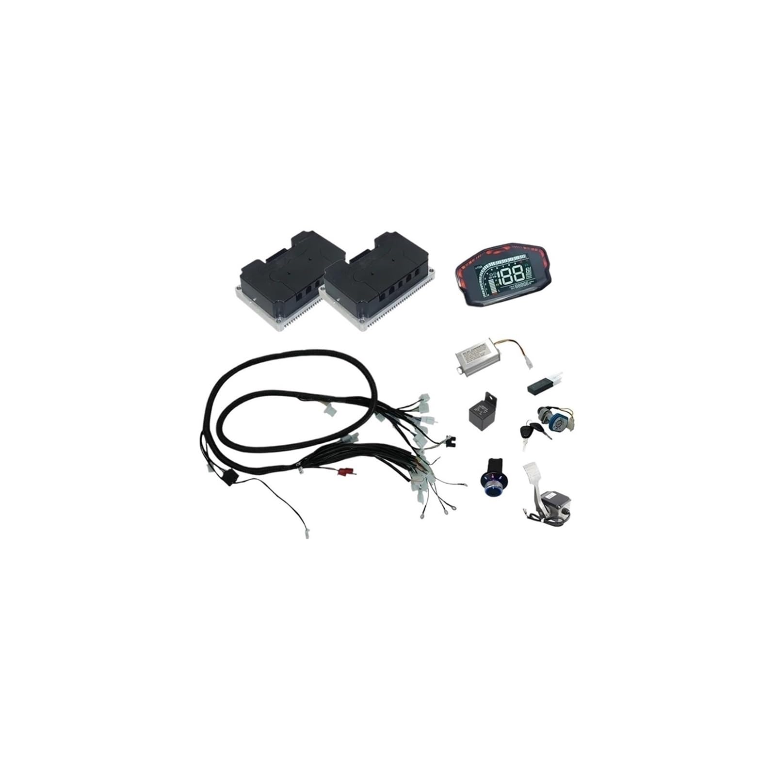 Dual-Drive Plug-and-Play Wiring Harness for Fardriver and Votol Controllers