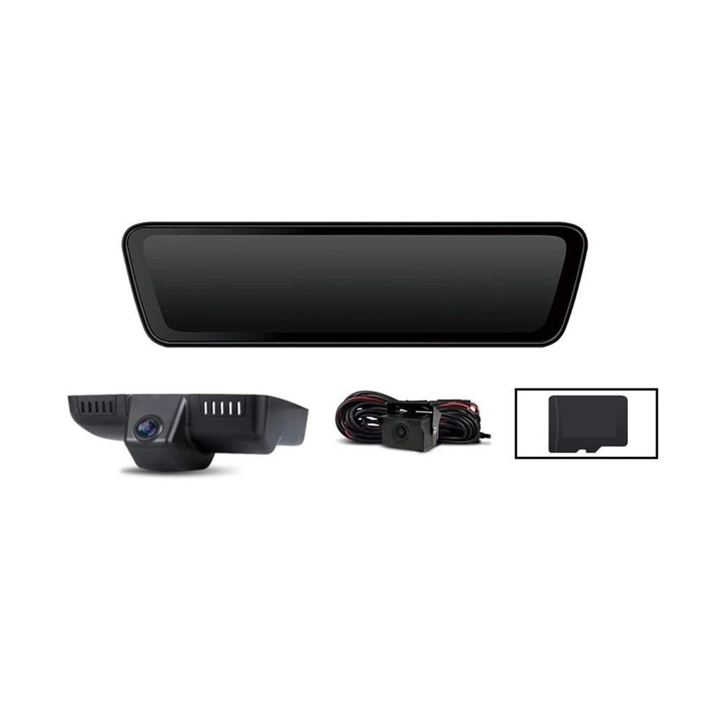 8.2-Inch Streaming Rearview Mirror Dash Camera with 1080P Backup Camera for Toyota Camry