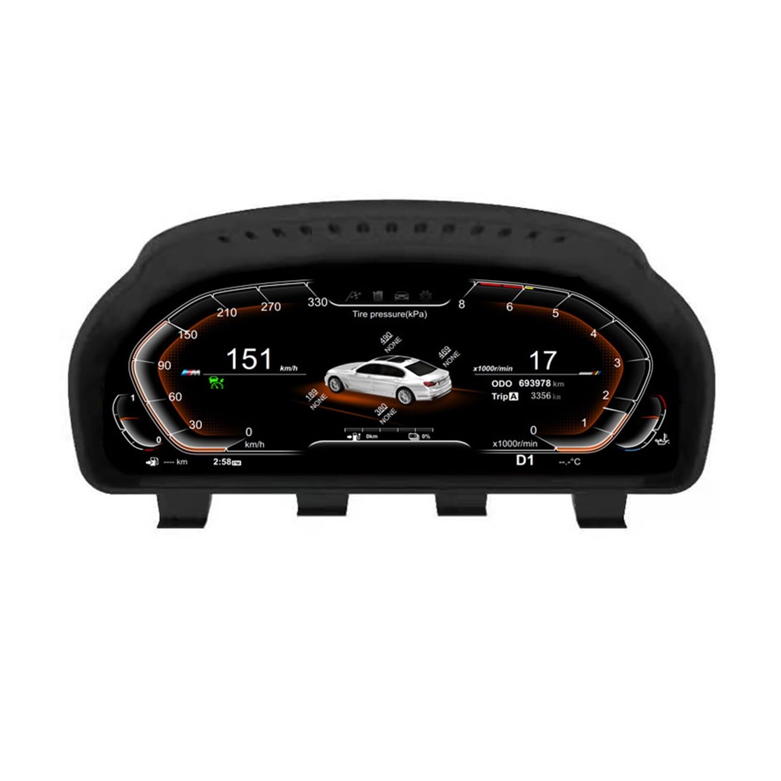 5GT F07 F10 F11 F19 Instrument HUD Supported Digital Cluster Dashboard
