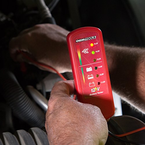 Battery Load Tester and Voltage Meter with Alternator Testing