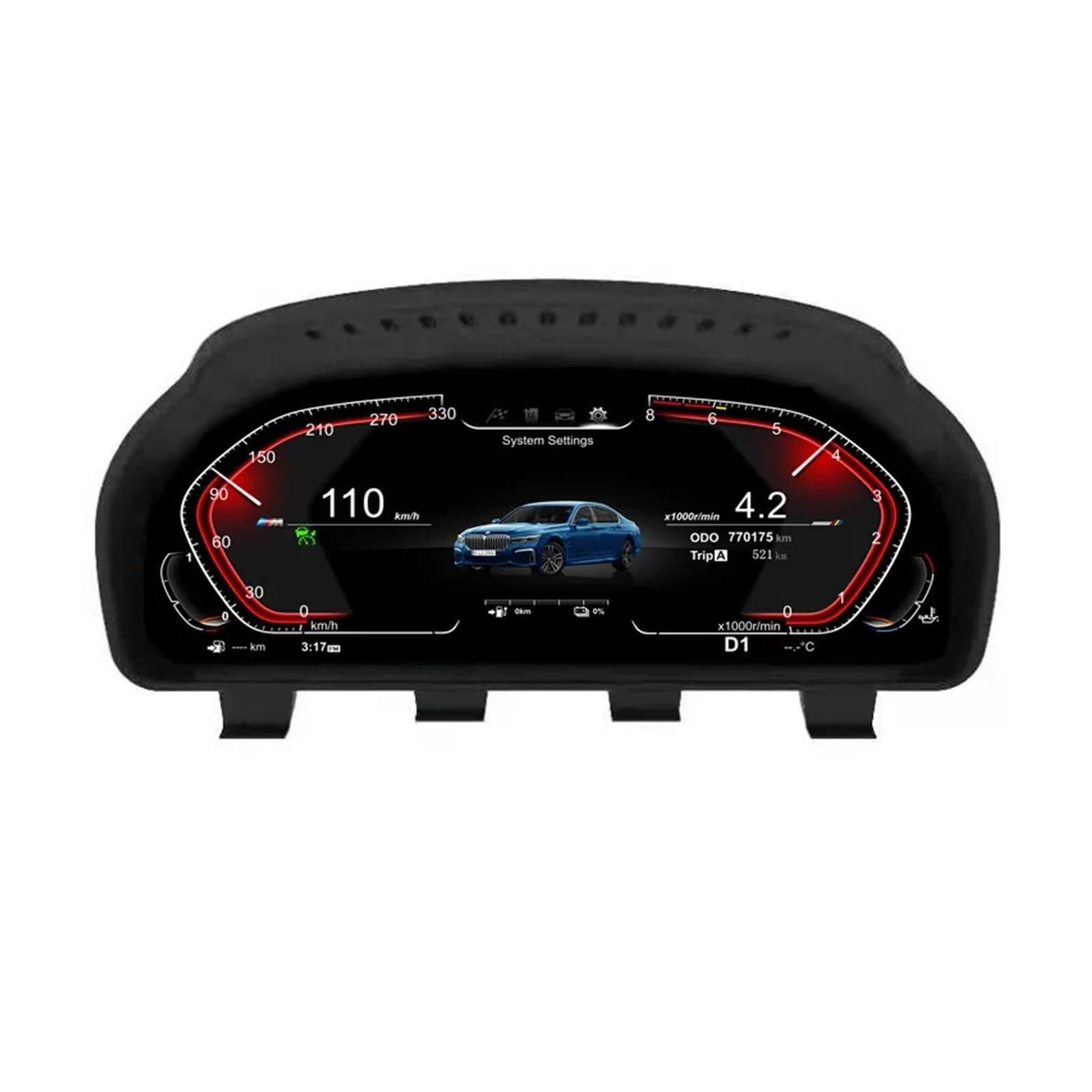 5GT F07 F10 F11 F19 Instrument HUD Supported Digital Cluster Dashboard