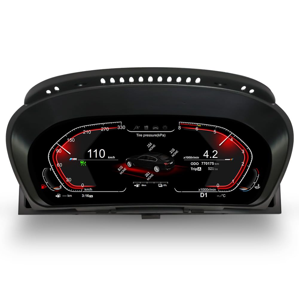 12.3 Inch Digital Instrument Cluster for BMW X5 E70 X6 E71 2007-2013
