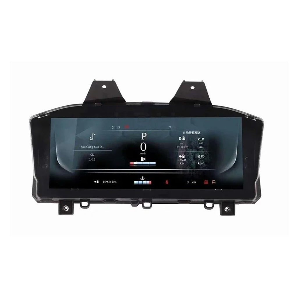 LCD Digital Instrument Cluster for Jaguar XE with HUD Display