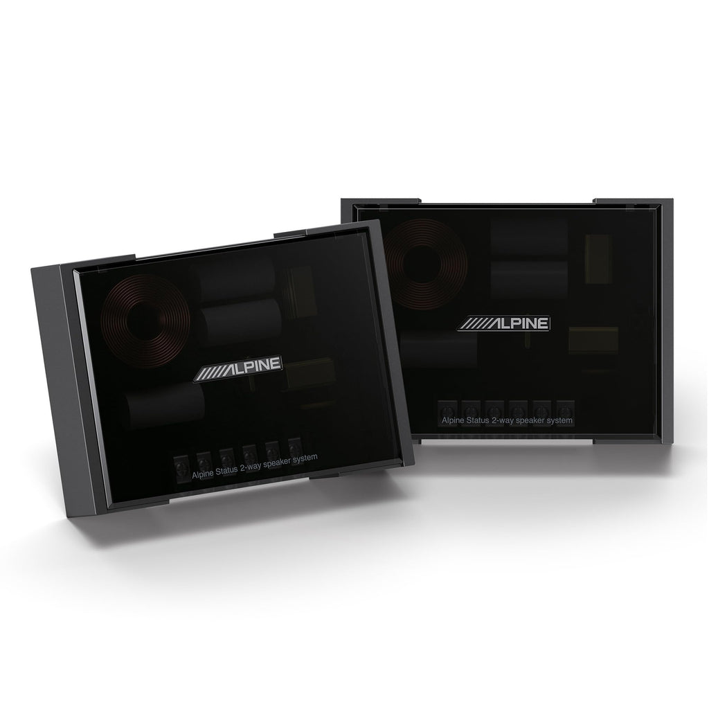 6.5-Inch 3-Way Component Speakers with 4-Channel Amplifier Bundle