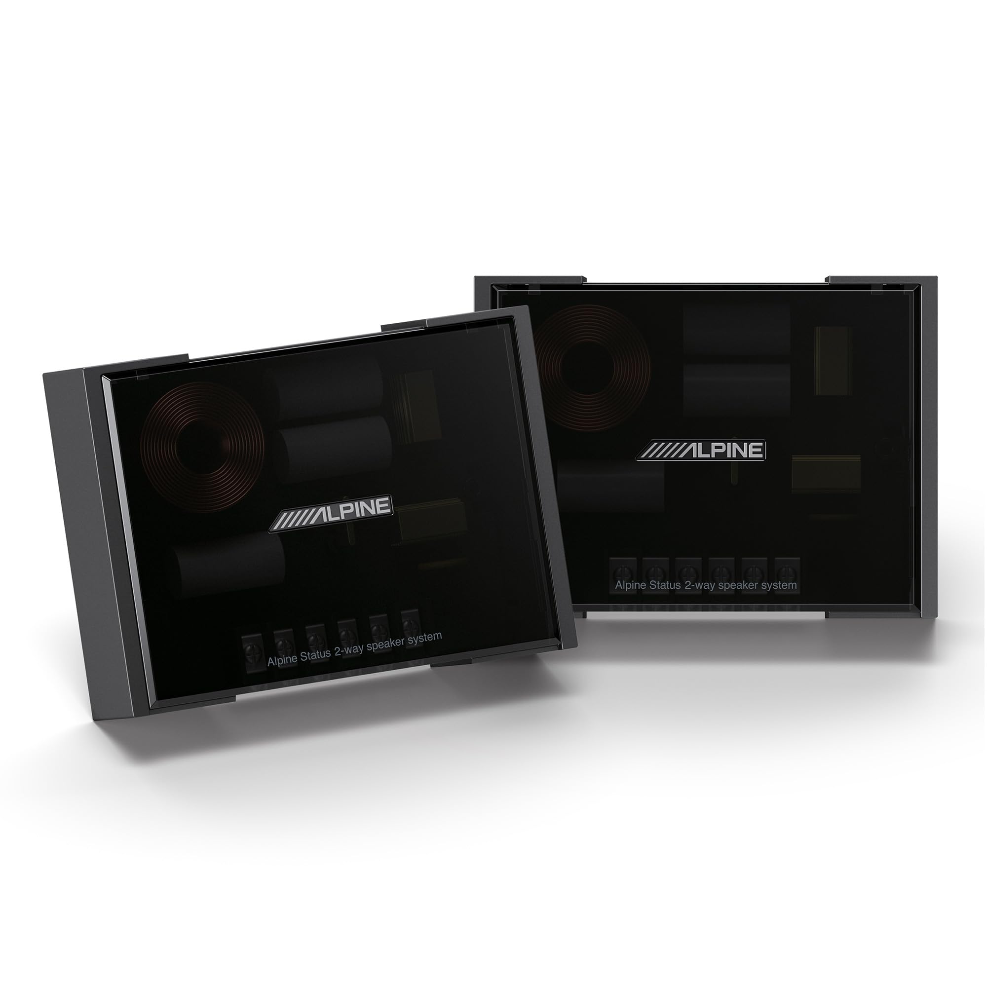 6.5-Inch 3-Way Component Speakers with 4-Channel Amplifier Bundle