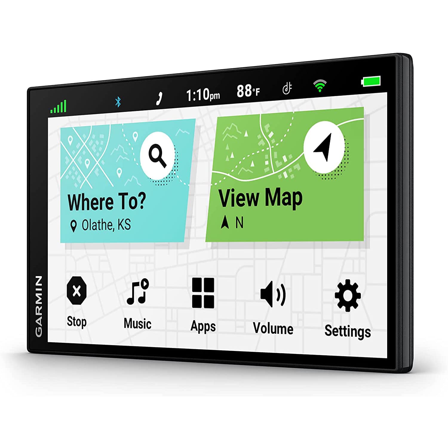 6 Inch Car GPS Navigator with 32GB Memory Card and Carrying Case