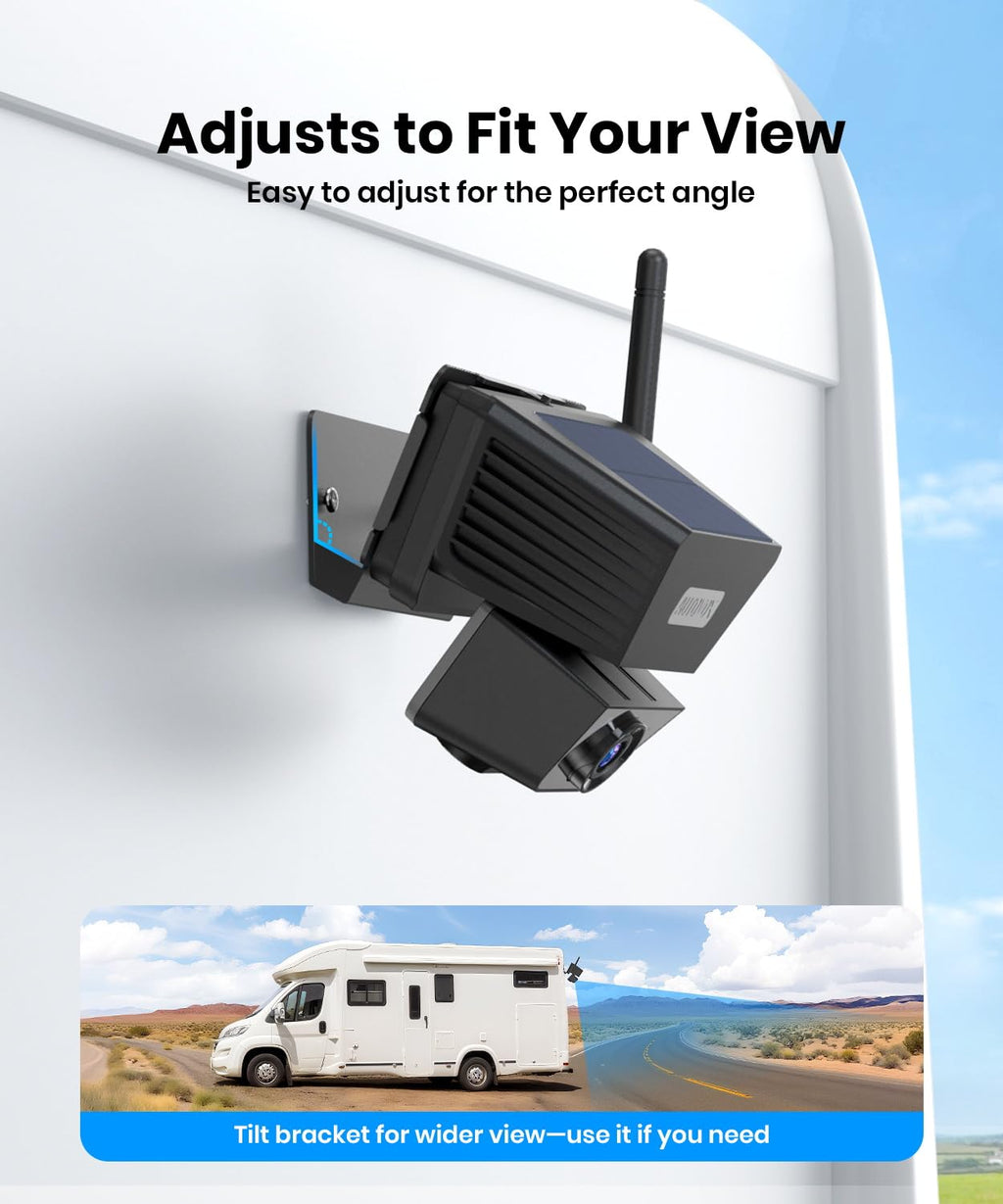 AUTO VOX Wireless Backup Camera Solar Magnetic - Solar 5