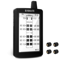 Solar Tire Pressure Monitoring System for RVs Trucks and Trailers