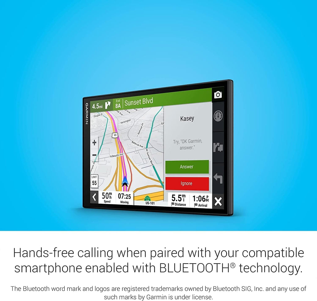 8 Inch Car GPS Navigator with Wireless Backup Camera