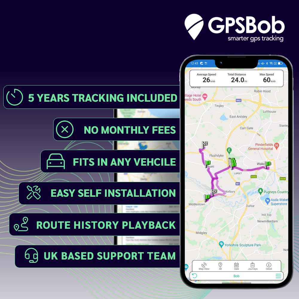 4G Hardwired GPS Tracker for Vehicles with Real-Time Tracking