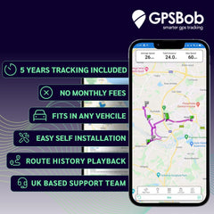 4G Hardwired GPS Tracker for Vehicles with Real-Time Tracking