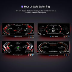 12.3 Inch Digital Instrument Cluster for BMW X5 E70 X6 E71 2007-2013