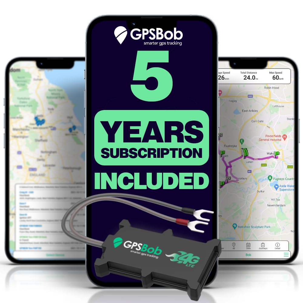 4G Hardwired GPS Tracker for Vehicles with Real-Time Tracking