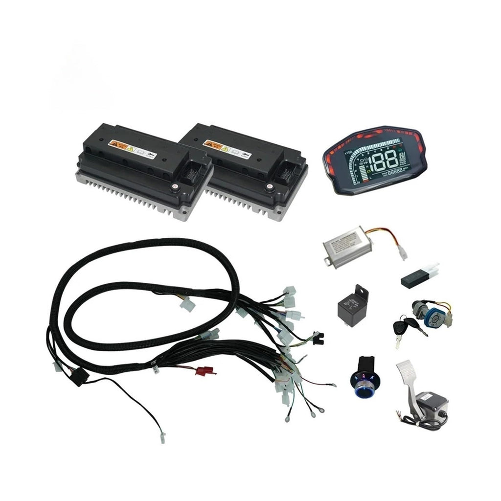 Dual-Drive Plug-and-Play Wiring Harness for Fardriver and Votol Controllers