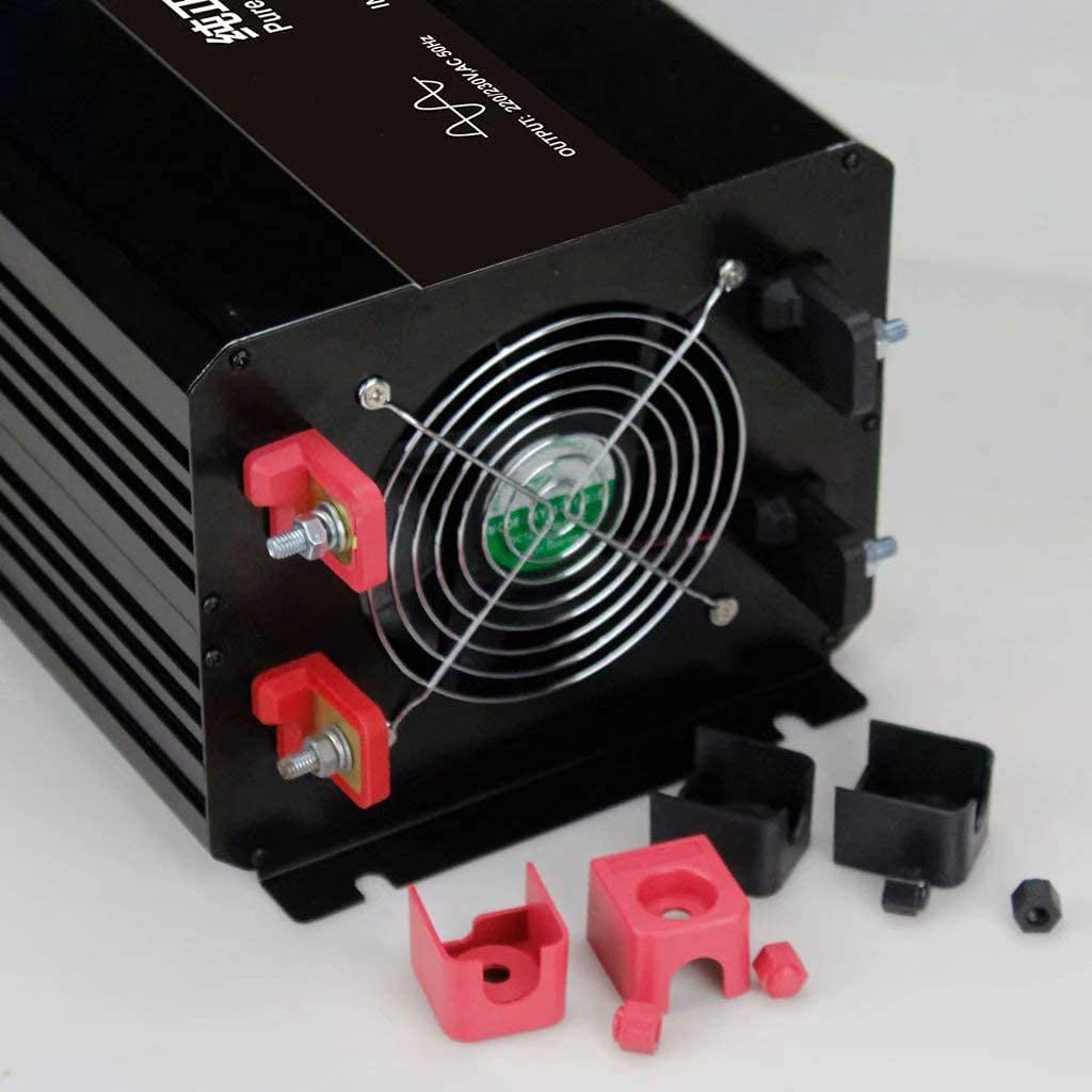 LCD Solar Power Inverter 48V to 110V with Dual AC Outlets