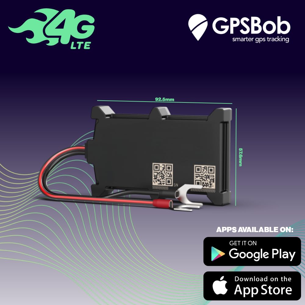 4G Hardwired GPS Tracker for Vehicles with Real-Time Tracking