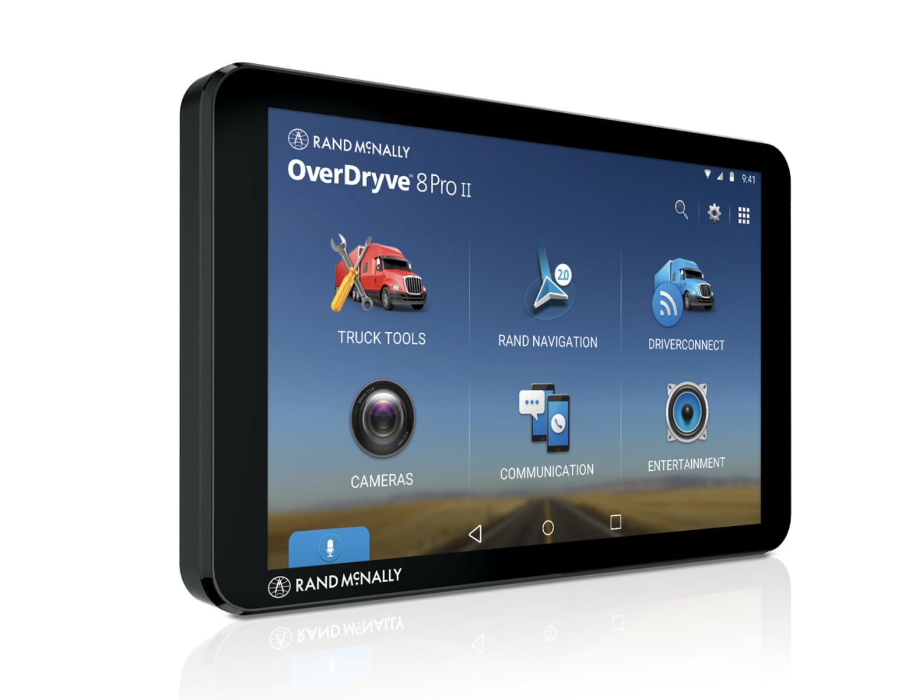 8 Inch Truck GPS Navigation System with Connected Tablet