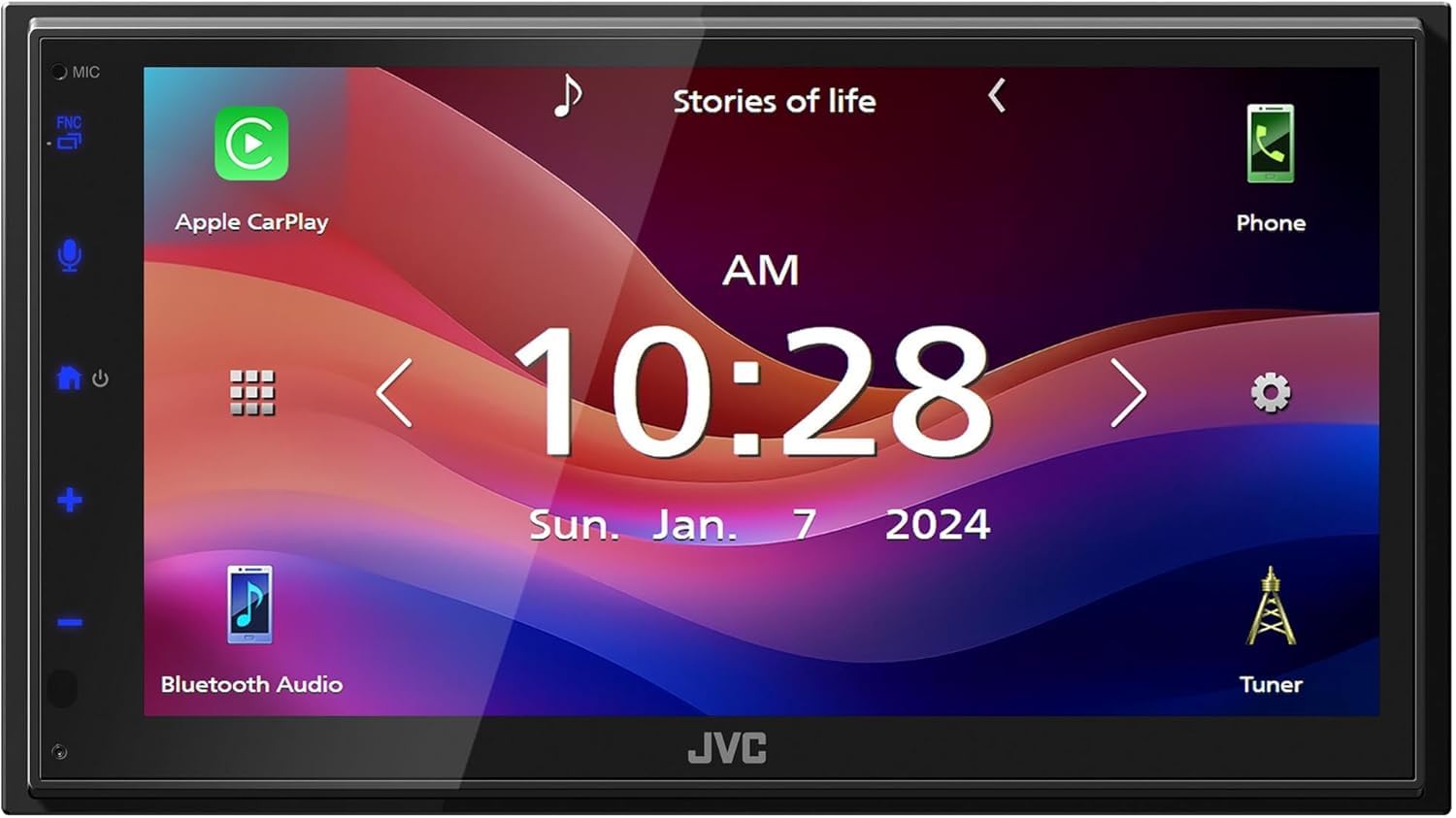 Car Stereo with CarPlay Android Auto AM/FM Touchscreen