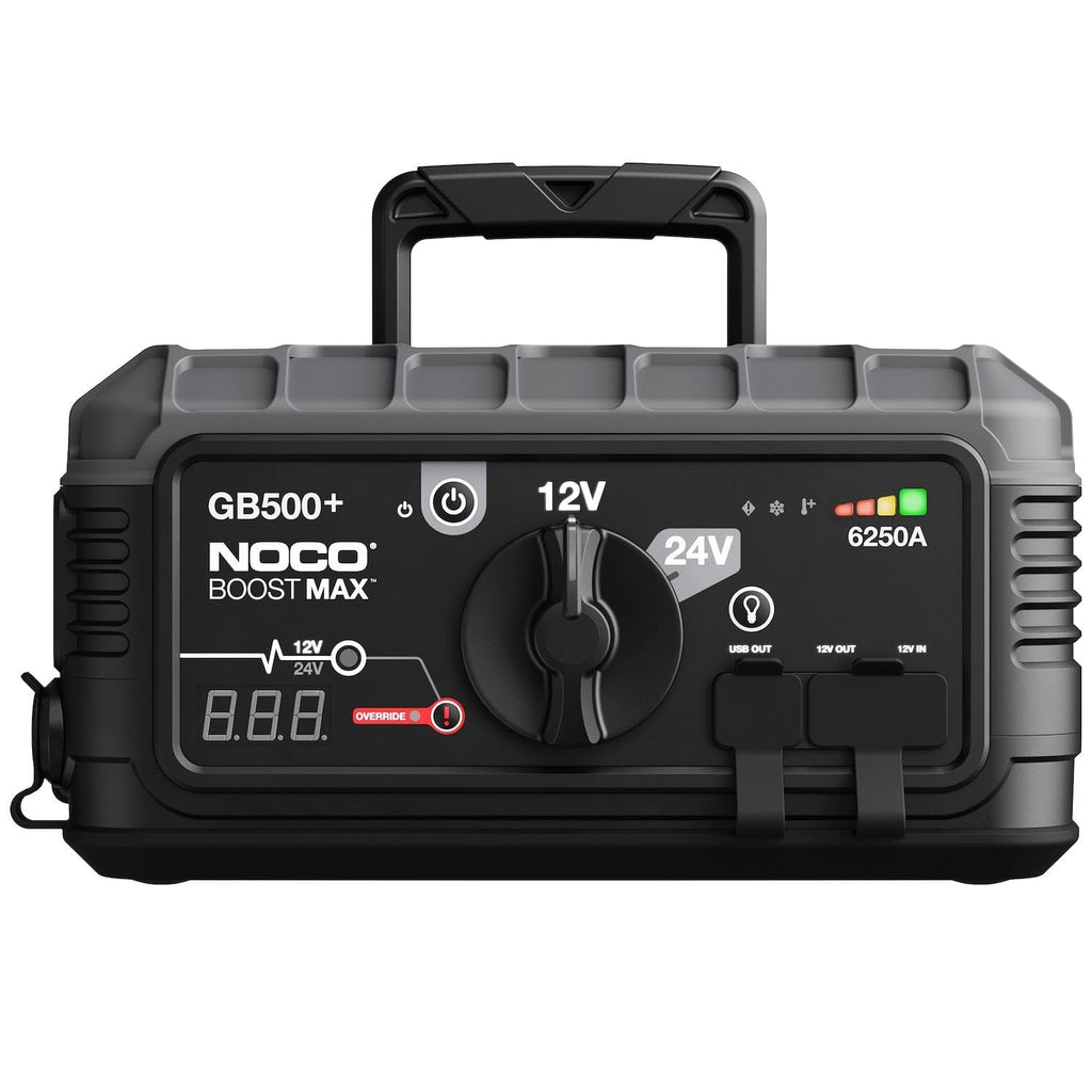 NOCO Boost GB500 6250A UltraSafe Jump Starter, 12V/24V Battery Booster