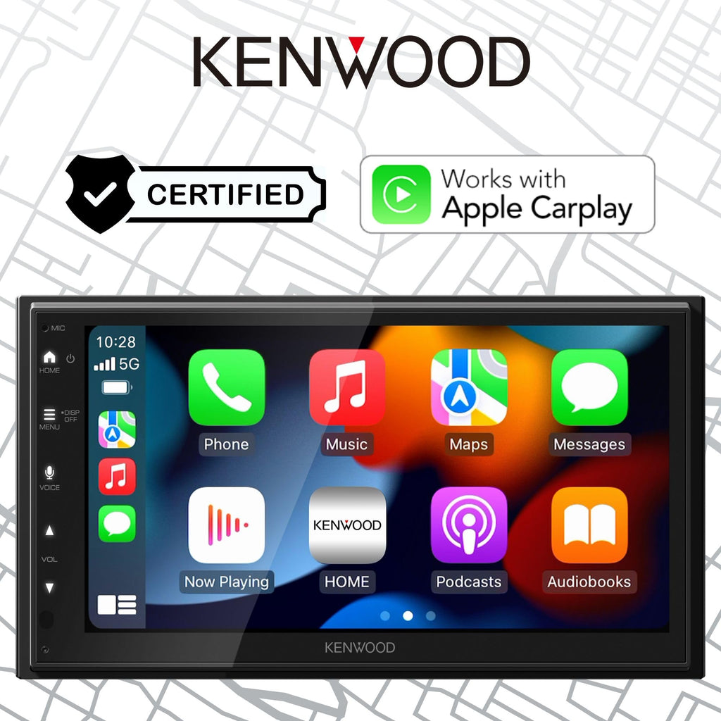 6.8-Inch Car Stereo with CarPlay Android Auto Bluetooth
