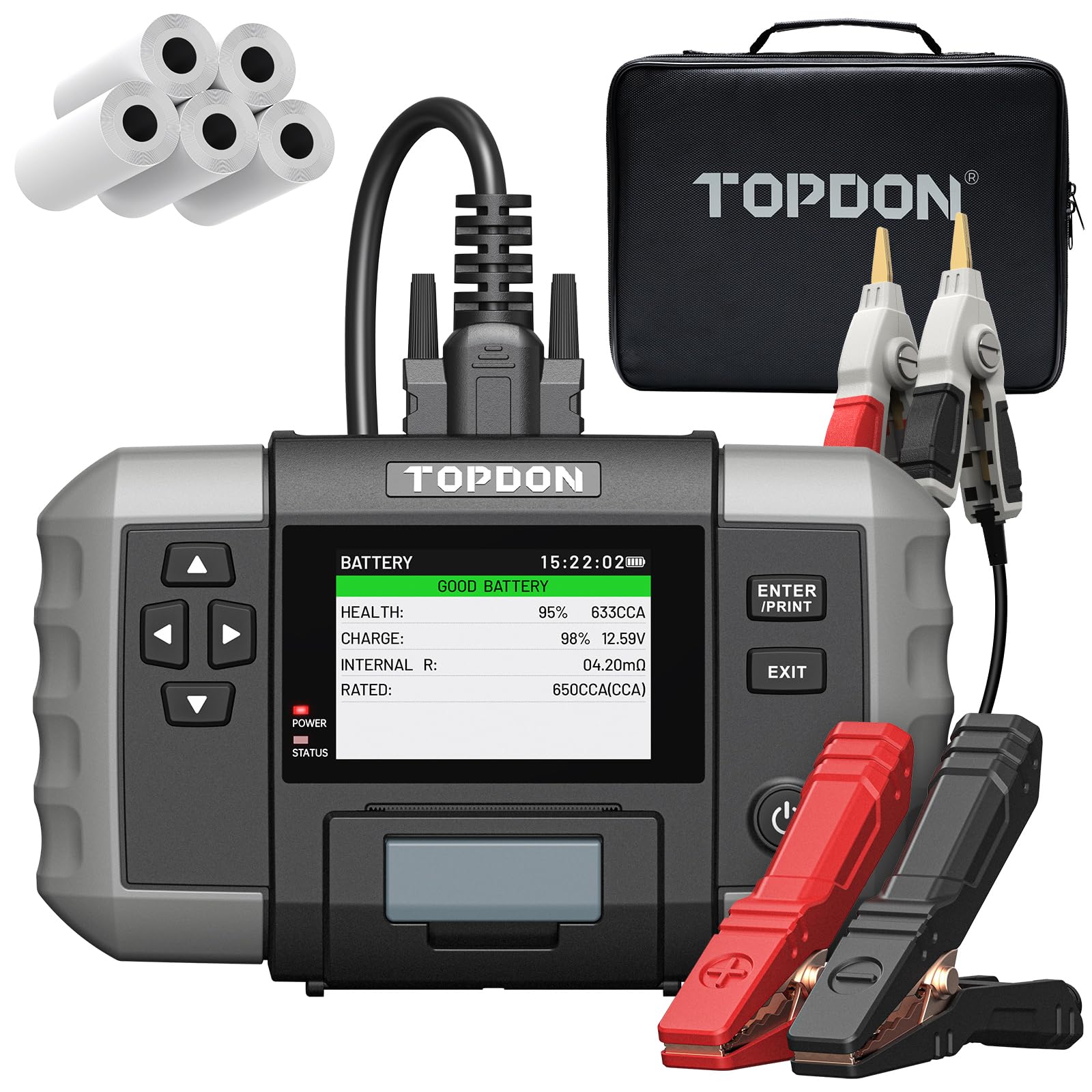 TOPDON BT600 Plus BT20 Car Battery Tester
