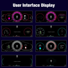 12.3 Inch Digital Instrument Cluster for Porsche Cayenne 2011-2017