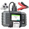TOPDON BT600 12V 24V Car Battery Tester, 3.5" Screen with Built-in Printer