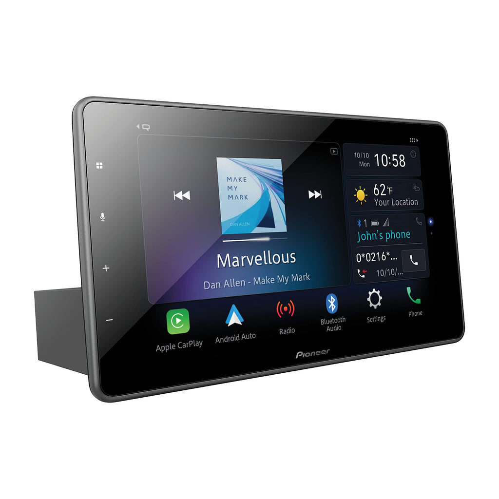 9-Inch Floating Multimedia Receiver with CarPlay Android Auto Bluetooth