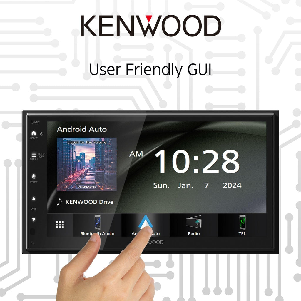 6.8-Inch Car Stereo with CarPlay Android Auto Bluetooth