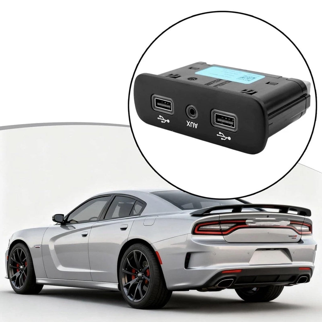 4-Port USB Car Charging Hub