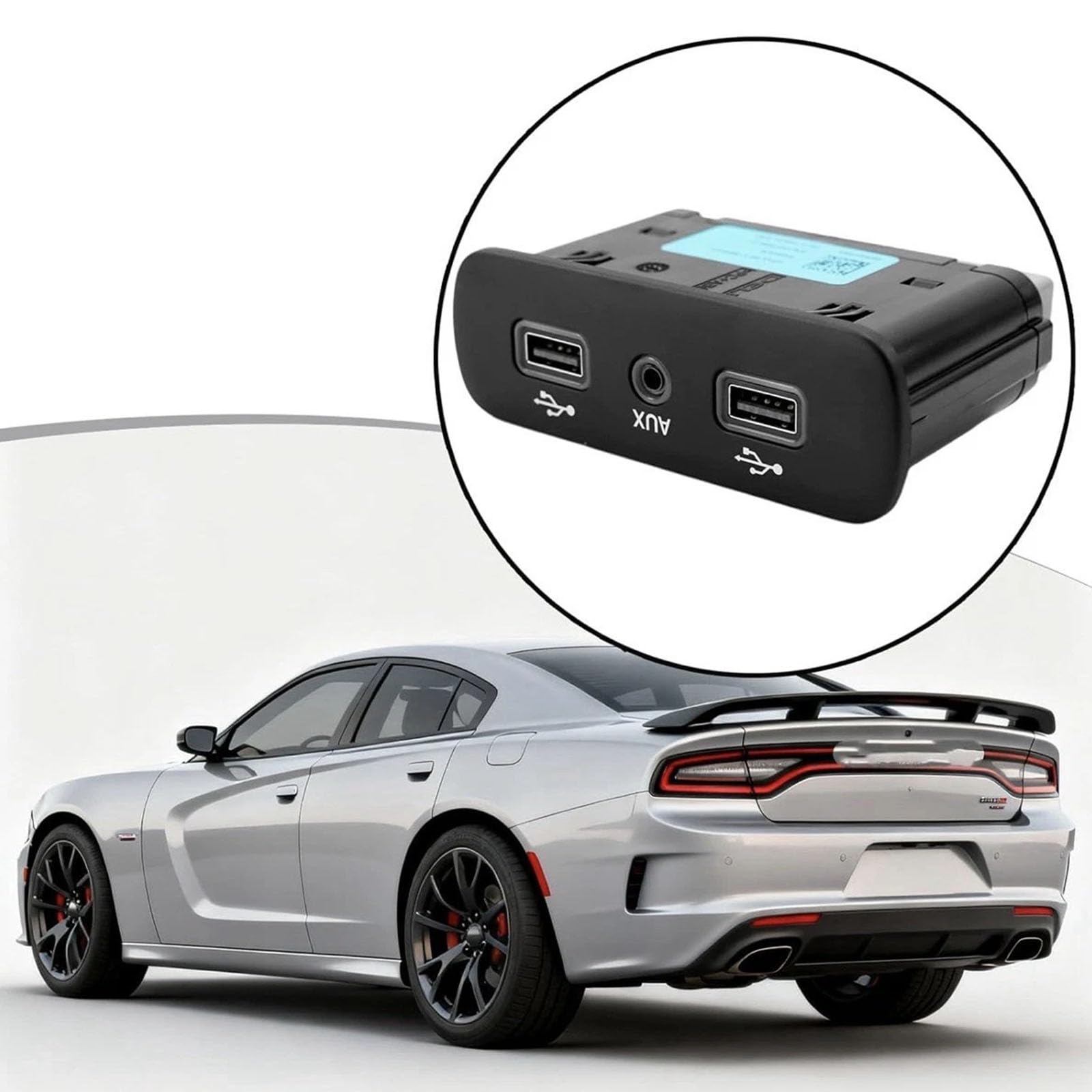 4-Port USB Car Charging Hub
