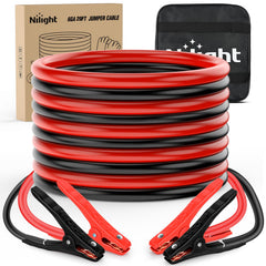Heavy-Duty Battery Jumper Cables with Carrying Bag