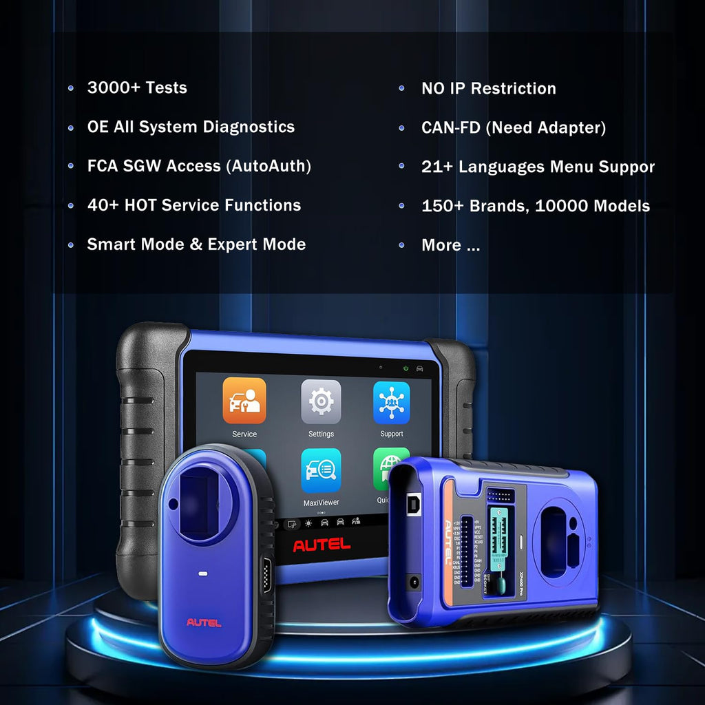 OE-Level Automotive Diagnostic Scanner with 40+ Service Functions