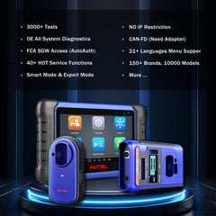 OE-Level Automotive Diagnostic Scanner with 40+ Service Functions