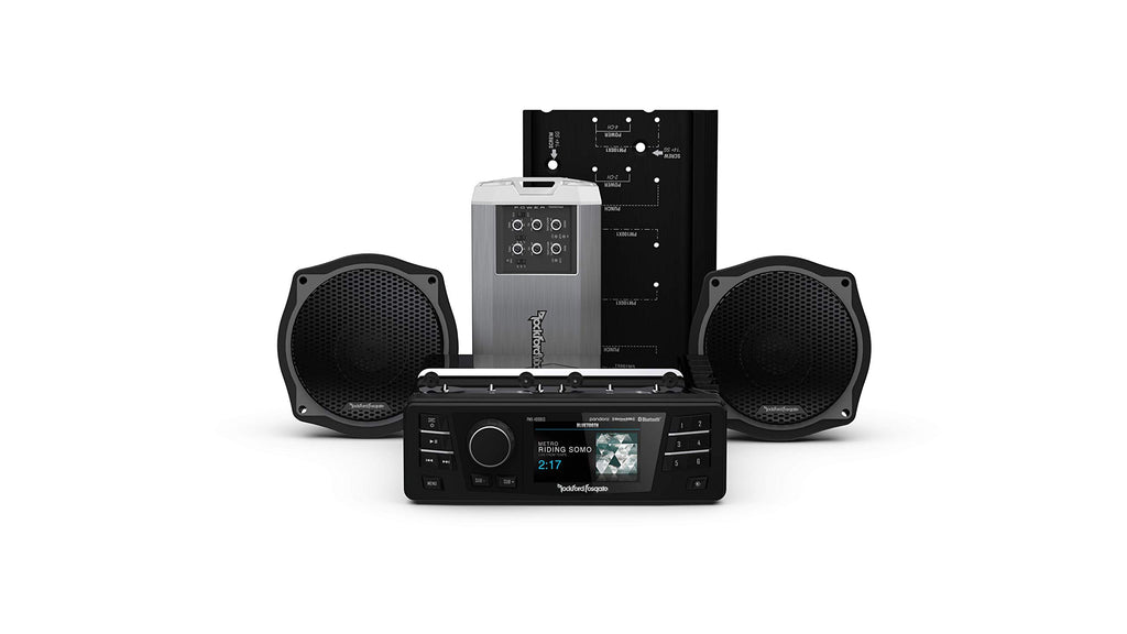 Digital Media Receiver with Two Speakers and Amplifier Kit