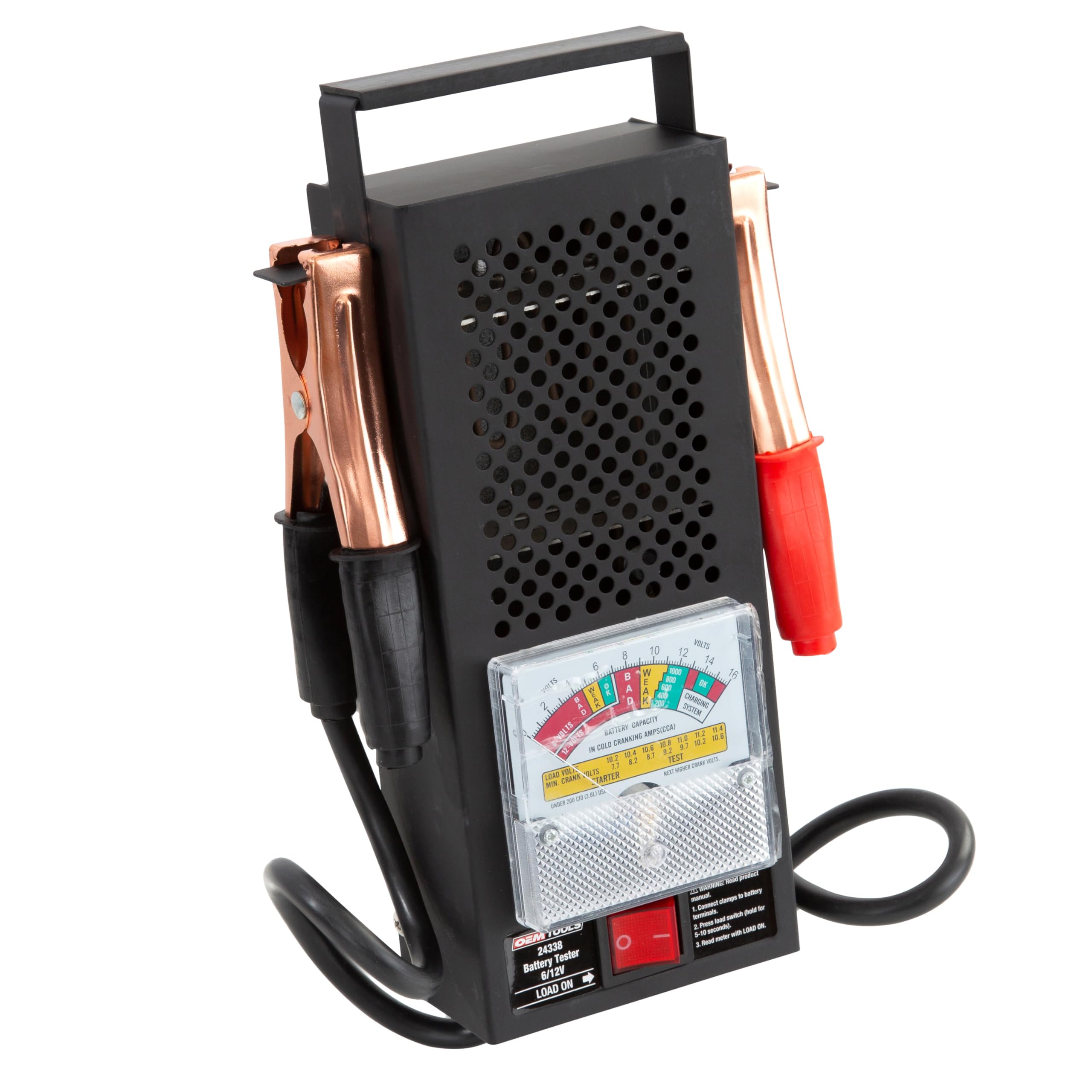 Battery Load Tester and Voltage Meter with Alternator Testing