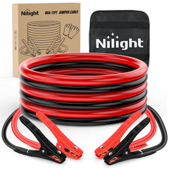 Heavy-Duty Battery Jumper Cables with Carrying Bag