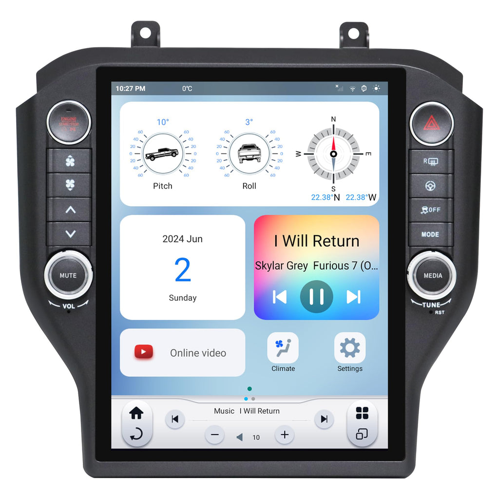 LINKSWELL GEN6 Car Radio for Ford Mustang 2015-2023