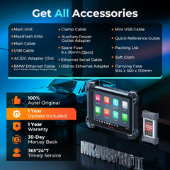 Autel Scanner MaxiCOM MK908 Pro II, J2534 ECU Function as Elite 2 Pro MS909