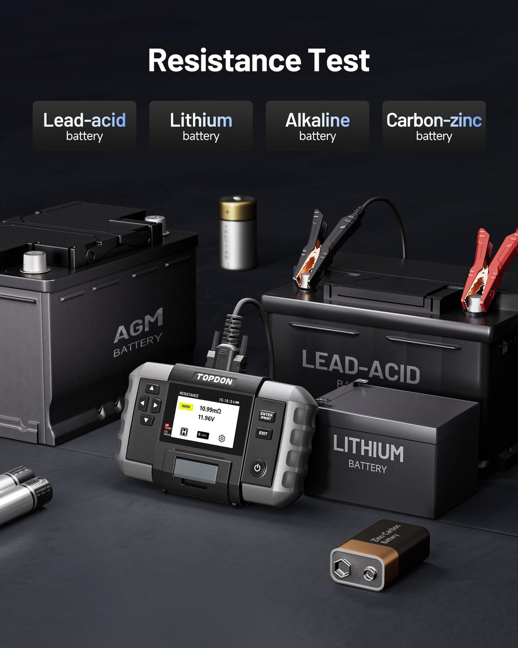 TOPDON BT600 Plus BT20 Car Battery Tester