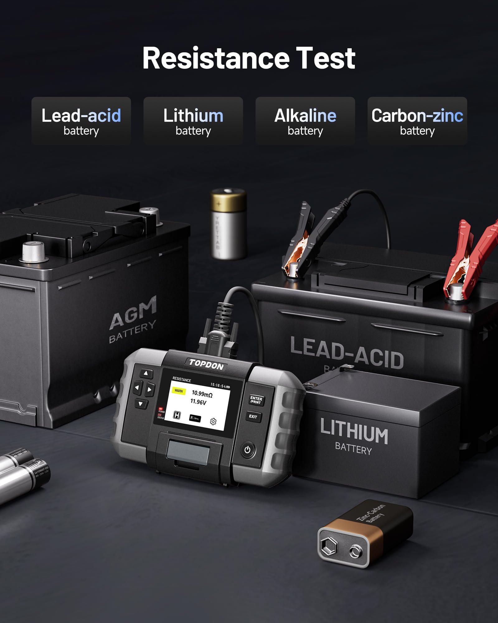 TOPDON BT600 Plus BT20 Car Battery Tester
