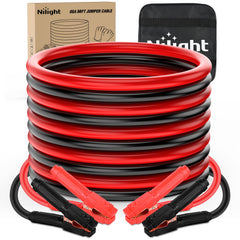 Heavy-Duty Battery Jumper Cables with Carrying Bag