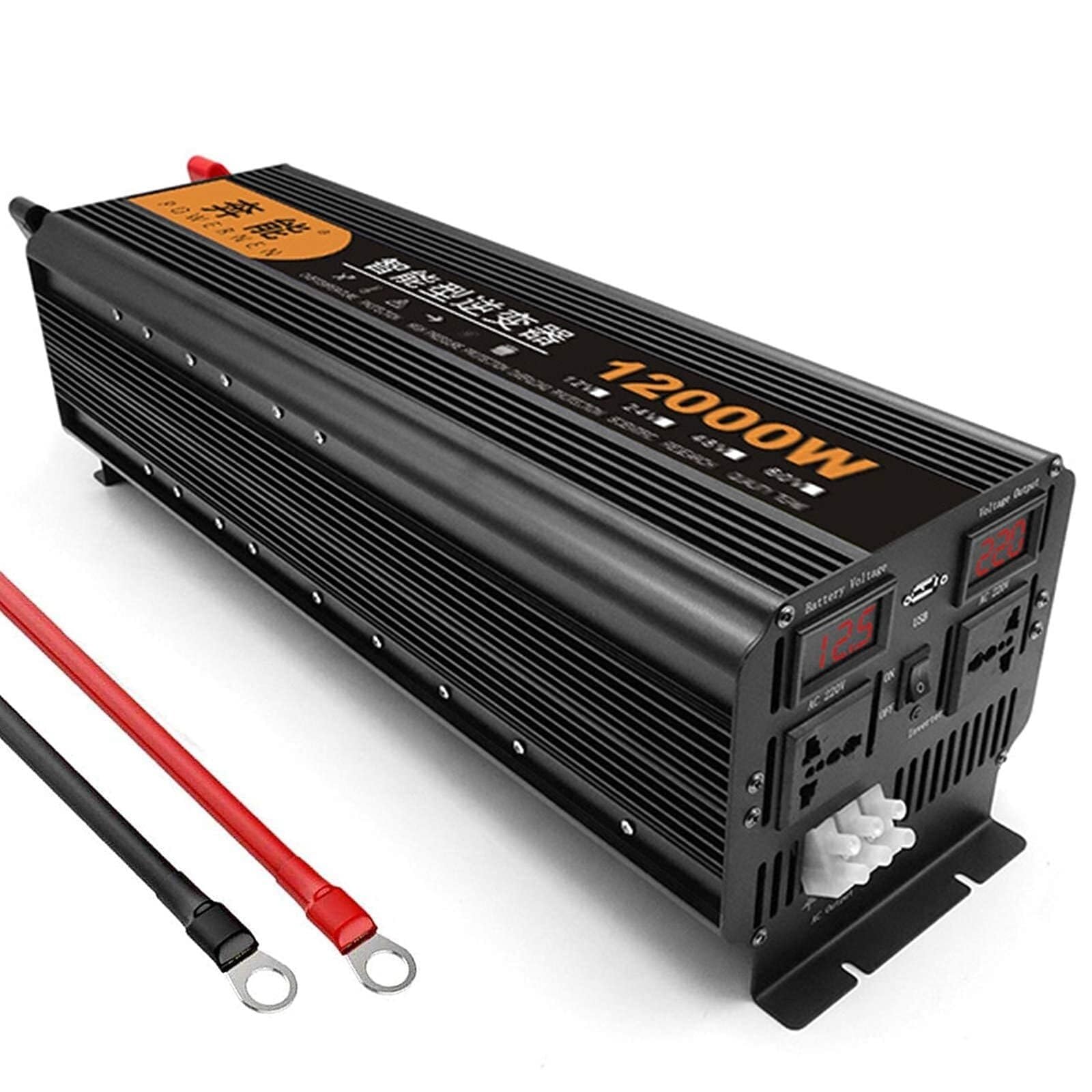 Pure Sine Wave Power Inverter 12V 24V to 110V 220V