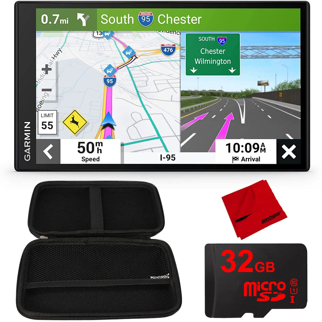 6 Inch Car GPS Navigator with 32GB Memory Card and Carrying Case