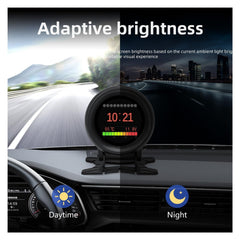 A205 OBD2 Head-Up Display with Digital Speedometer and Multi-Function Gauge