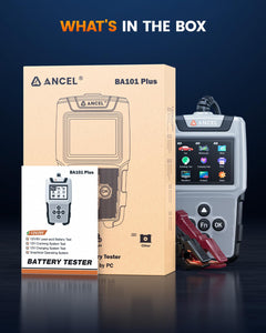 6V 12V 24V Digital Battery Load Tester and Charging System Analyzer