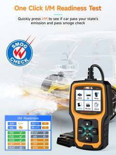 ANCEL AD410 Enhanced OBD2 Scanner + ANCEL PB100 Automotive Power Circuit Probe