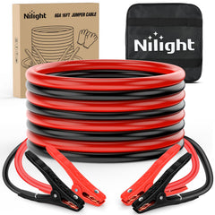 Heavy-Duty Battery Jumper Cables with Carrying Bag